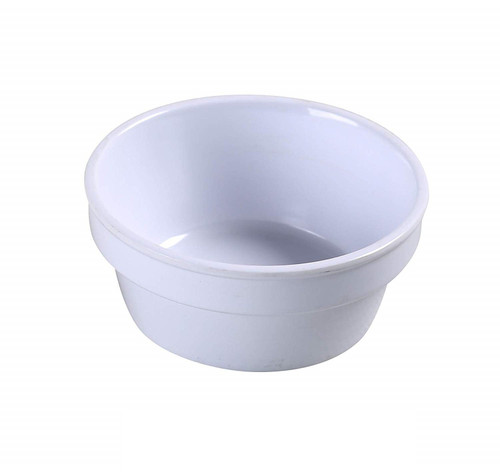 Yanco NS-502W 2 oz. White Melamine Ramekin