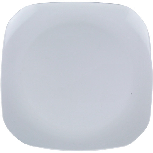 Yanco MD-410 9 1/2" Square White Melamine Plate