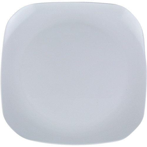 Yanco MD-408 7 1/2" Square White Melamine Plate