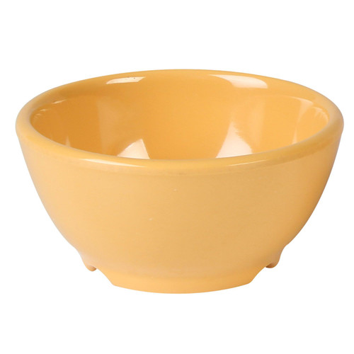 Thunder Group CR5804YW 10 oz. Yellow Melamine Soup Bowl