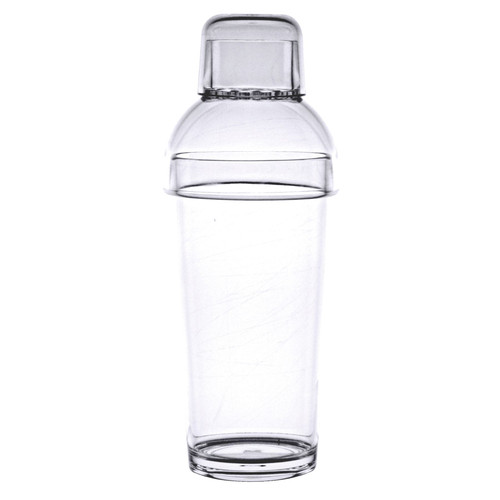 Thunder Group PLTHSS016C 16 oz. Clear Polycarbonate Shot Shaker - 3 Piece Set