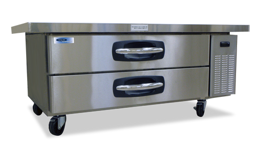 Nor-Lake NLCB60 60" AdvantEDGE Two Drawer Refrigerated Chef Base - 6 Pans (NLCB60)