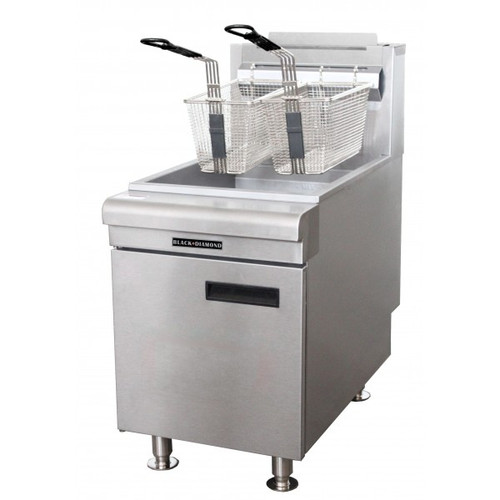 Adcraft BDCTF-60/LPG 35 - 40 lb. Propane Gas Countertop Fryer - 60K BTU