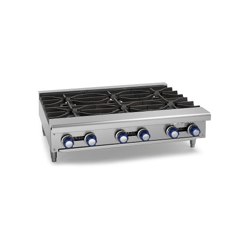 Imperial IHPA-6-36 36" Hot Plates, 6 Burners