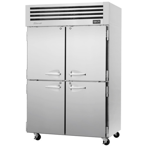 Turbo Air PRO-50-4R-N PRO Series 51" Reach-In Refrigerator - 4 Solid Half-Doors