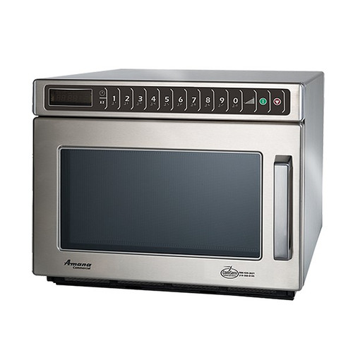 Amana HDC212 Heavy Duty Stainless Steel Commercial Microwave - 208/240V, 2100W