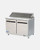 Arctic Air AST48R 48" Sandwich Salad Prep Table - 2 Doors