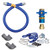 Dormont 16100KITCF24 Safety Quik 24" Gas Connector Kit with Two Elbows and Restraining Cable - 1" Diameter