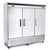 Migali C-3FB 81.9" Bottom Mount Reach-In Freezer - 3 Doors