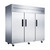 Dukers D83AR 84 1/4" Solid Door Reach-In Refrigerator, 3 Doors