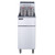 Dukers DCF4-NG Natural Gas Fryer with 4 Tube Burners