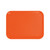 Winco FFT-1216O 12" x 16" Orange Plastic Fast Food Tray