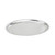Winco SIZ-11 11" Oval Stainless Steel Sizzle Platter