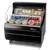 Turbo Air TOM-30SB-N 28" Horizontal Open Display Merchandiser - Slim Line, Black