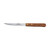 Winco K-35W Steak Knife with Wood Handle, 4", Pointed Tip - 12/Box