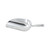 Winco AS-12 Aluminum Scoop - 12 oz.