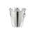 Winco WB-4 7 1/2" Stainless Steel Wine Bucket - 4 Qt.
