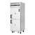Everest Refrigeration ESRFH2 29.25" One Section Two Half Door Upright Reach-In Dual Temp Refrigerator/Freezer Combo
