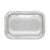 Winco CMT-1812 18" x 12-1/2" Rectangular Chrome-Plated Serving Tray