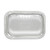 Winco CMT-2014 20" x 14" Rectangular Chrome-Plated Serving Tray