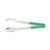 Winco UTPH-12G 12" Stainless Steel Utility Tong with Green PVC Handle