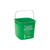 Winco PPL-3G 3 Qt. Green Cleaning Pail