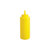 Winco PSB-08Y 8 oz. Yellow Squeeze Bottle - 6/Pack