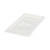 Winco SP7300S 1/3 Size Solid Clear Polycarbonate Food Pan Cover