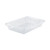 Winco PFSH-3 Half Size 3 1/2" Deep Clear Polycarbonate Food Storage Box