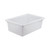 Winco PFFW-9 Full Size 9" White Polypropylene Food Storage Box