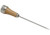 Winco ICH-1 Ice Pick, 9-1/4"L, Nickeled Steel, with Wood Handle