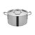 Winco TGSP-12 Tri-Gen Stainless Steel Stock Pot with Cover - 12 Qt.