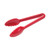 Winco CVST-6R 6" Red Polycarbonate Serving Tong