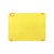 Winco CBK-1824YL Cutting Board with Rubberized Feet, 18" x 24" x 1/2" - Yellow