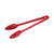 Winco CVST-12R 12" Red Polycarbonate Serving Tong