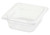 Winco SP7602 Food Pan, 1/6 size, 2-1/2" Deep, Clear, NSF