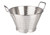 Winco SLO-11 Stainless Steel Colander with Handles & Base, 11 Qt.