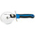 Winco KSTK-40 Pizza Cutters, 4" Dia. Blade, Blue Handle