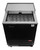 Turbo Air TBC-24SB-GF-N6 Glass Chiller & Froster, 1 Lid, Black Vinyl Exterior