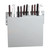 Tablecraft PKR-1 Plastic Knife Rack, 15" x16" x 3", Holds 12 Knives