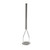 Tablecraft 4424 5-1/8" Round Stainless Steel Potato Masher, 24" L