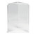 Tablecraft 50703 Menu Holder, 5" x 7", Three-Sided, Acrylic