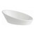 Tablecraft 10313W Mini Bowl, 3/4 oz., 3-1/2" x 2-1/4", Oval, White, Melamine