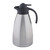 Tablecraft 10298 Coffee Carafe, 50 oz., Thumb Press Black Plastic Lid