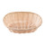 Tablecraft 1174W Oval Natural Polypropylene Basket, 9" x 6" x 2.25"