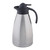 Tablecraft 10297 Coffee Carafe, 34 oz., Thumb Press Black Plastic Lid