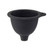 Tablecraft 10722 Silicone Funnel, Black