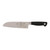 Mercer Culinary M20707 Genesis Forged Santoku, 7", Granton, Black Handle