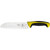 Mercer Culinary M22707YL Millennia Granton Edge Santoku Knife, 7", Yellow Ergonomic Handle