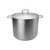 Browne 5733924 Elements Stainless Steel Stock Pot & Lid, 24 Qt.